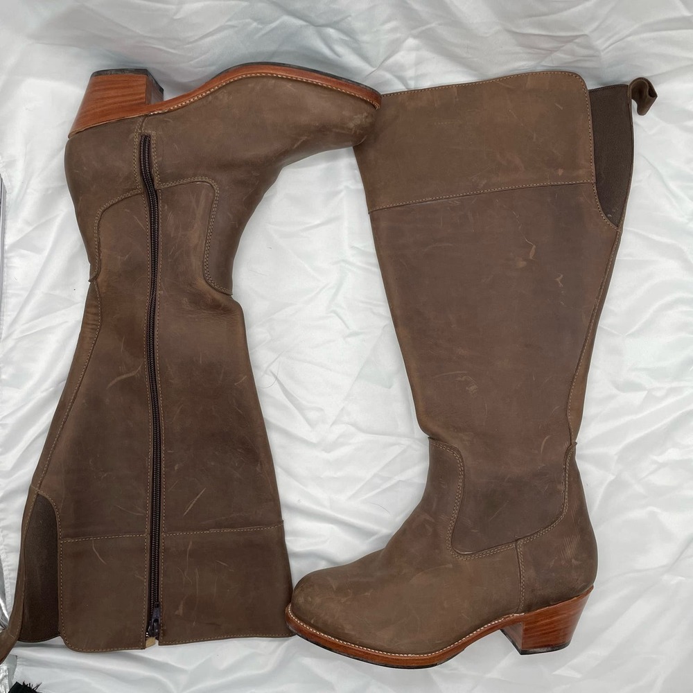 Adelante Condesa Nubuck riding boot brown